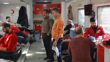 Tatvan'da Kan Bağışı Kampanyası