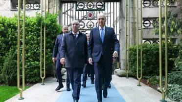 TBMM Başkanı Kurtulmuş, Filistin Devlet Başkan Yardımcısı Şeyh ve Filistin Ulusal Konseyi Başkanı Fattouh ile görüştü Açıklaması