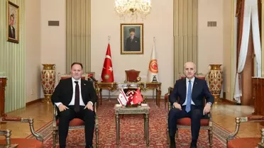 Kurtulmuş ve Öztürkler KKTC Gündemini Değerlendirdi