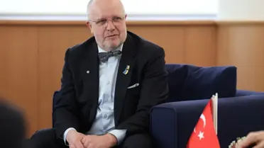 Kurtulmuş Zagreb'de Litvanya Meclis Başkanı ile Görüştü