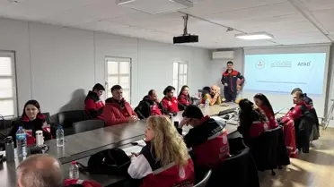 Tekirdağ MEB AKUB'a Afet Barınma Eğitimi