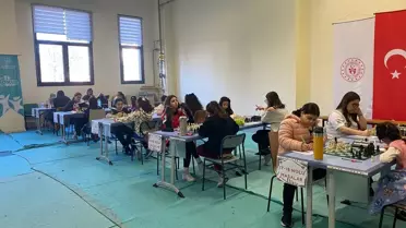 Tekirdağ'da Kadınlar Satranç Turnuvası