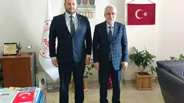 Tekirdağ Müftüsü'nden Kültür Müdürü'ne Ziyaret