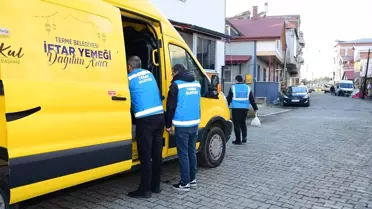 Terme Belediyesi'nden Ramazan Destekleri