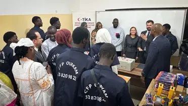 TİKA'dan Dakar'da Elektrik Eğitim Bölümü Açıldı