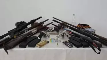 Tokat'ta Kaçak Silah Operasyonu: 11 Gözaltı