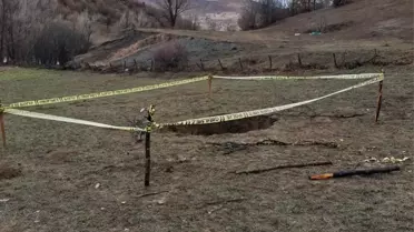 Tokat'ta Arazi Çöküntüsü