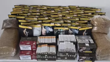Tokat'ta Kaçak Tütün Operasyonu