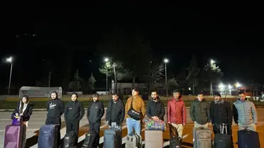 Niksar'da 11 Düzensiz Göçmen Yakalandı