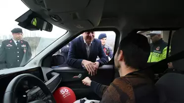 Vali Köklü, Bayram Trafik Denetimine Katıldı