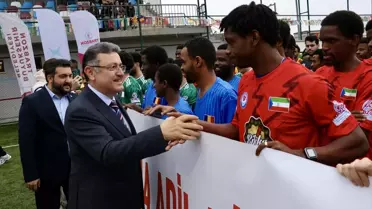 Trabzon'da 2. Uluslararası Futbol Turnuvası Başladı