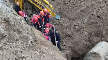 Göçük Altındaki Operatör Kurtarıldı