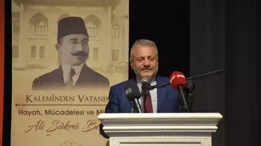 Ali Şükrü Bey Anıldı