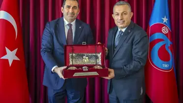 Vali Şahin Trabzonspor'u Ziyaret Etti