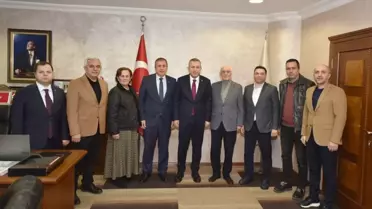 Vali Şahin TTSO'yu Ziyaret Etti