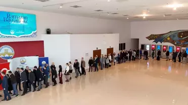 Trakya Üniversitesinde bayramlaşma töreni düzenlendi