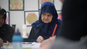 Yaşlılar Konukevi'nde Sanatla Hayat Buluyorlar