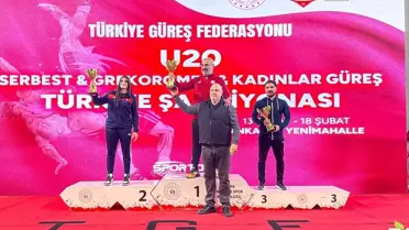 Türkiye 20 Yaş Altı Güreş Şampiyonası Sonuçlandı