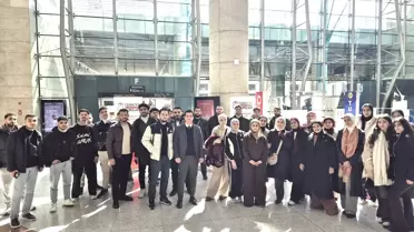 Gazzeli Öğrenciler Türkiye'ye Ulaştı
