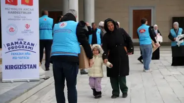 Türkiye'den Kırgızistan'a Ramazan Yardımı