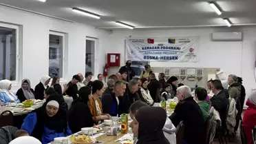 Srebrenitsa'da İftar Programı Düzenlendi