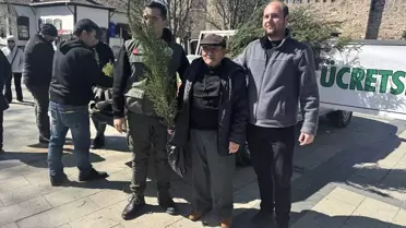 Sinop’ta 5 Bin 700 Fidan Dağıtıldı