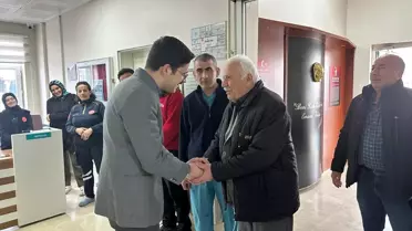 Kaymakam Eskimez Bayram Ziyaretlerinde Bulundu