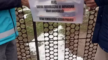 Sivas'ta İftar Yemekleri Dağıtımı