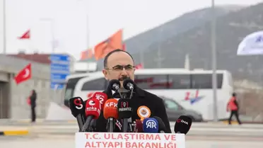 Ulaştırma ve Altyapı Bakanı Uraloğlu, Isparta'da toplu açılış törenine katıldı Açıklaması