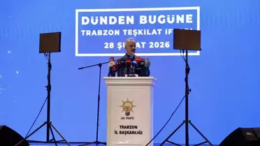 Ulaştırma ve Altyapı Bakanı Uraloğlu, Trabzon'da partililerle iftarda bir araya geldi Açıklaması
