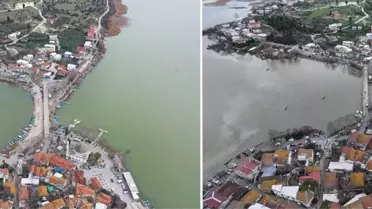 Uluabat Gölü'nde Su Seviyesi Yükseldi