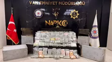 Van'da Uyuşturucu Operasyonu: 68,5 kg Skunk Ele Geçirildi