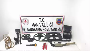 Van'da Kaçak Kazı Yapan 3 Kişi Yakalandı