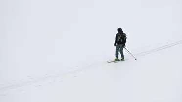 Fransız Kayakçılar Van'da Kayak Keyfi Yaşadı