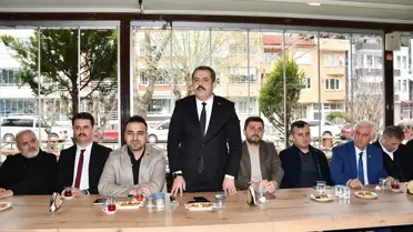 Vezirköprü'de bayramlaşma töreni düzenlendi