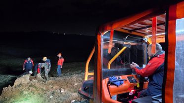 Yalova'da Bataklıktan Kurtarma Operasyonu