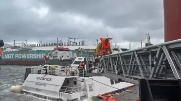 Fırtınada Mahsur Kalan 6 Personel Kurtarıldı