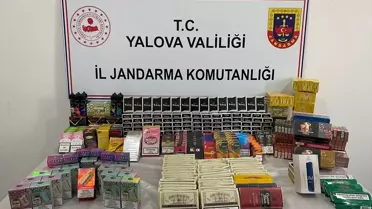 Yalova'da Kaçakçılık Operasyonu