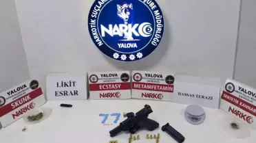 Yalova'da Uyuşturucu Operasyonu: 4 Tutuklama