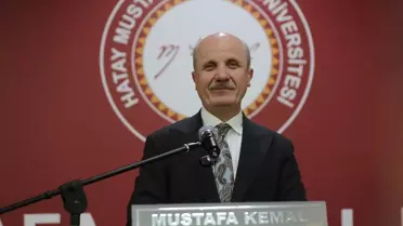 YÖK Başkanı Prof. Dr. Erol Özvar Hatay'da öğrencilerle iftar yaptı