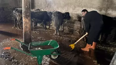 Yüksekova'da Sel Baskınları