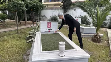 Yunanistan'daki Türk Şehitliği'nde 18 Mart Şehitleri Anma Günü vesilesiyle tören düzenlendi