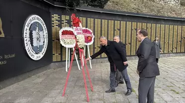 Zonguldak'ta Maden Şehitleri Anması