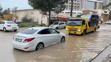 Antalya'da Sağanak Yağış ve Sel Riski