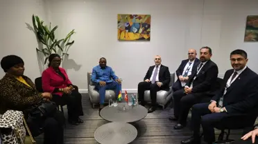 Bakan Işıkhan Gana ile İşbirliği Görüşmesi Yaptı