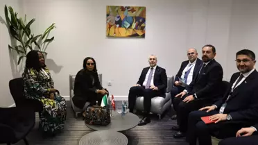 Bakan Işıkhan Nijeryalı Meslektaşıyla Görüştü