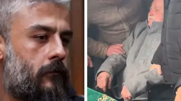 Kanbolat Görkem Arslan'a son veda: Babası oğlunun tabutunu öptü
