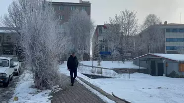 Ardahan'da Soğuk Hava Etkili