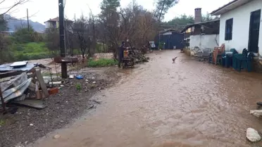 Köyceğiz'de Sağanak Taşkınları