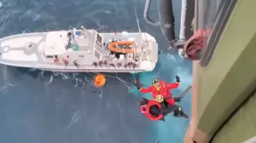 Göçmen Botu Battı, İki Kişi Kurtarıldı